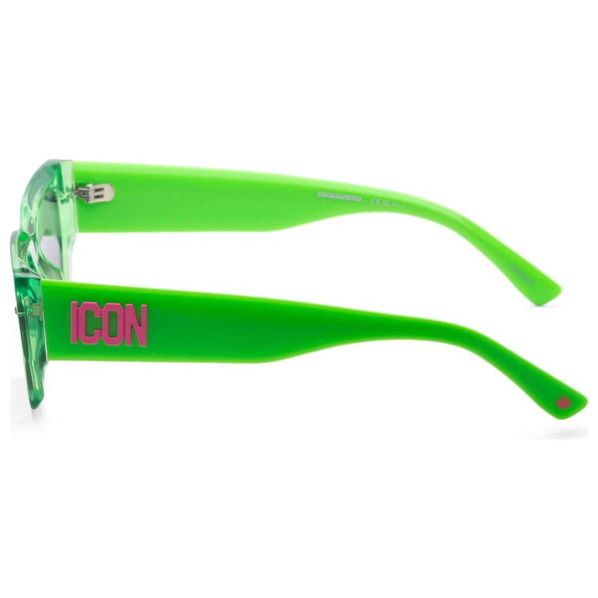 Dsquared2 Women's    Green  Rectangular  Sunglasses
