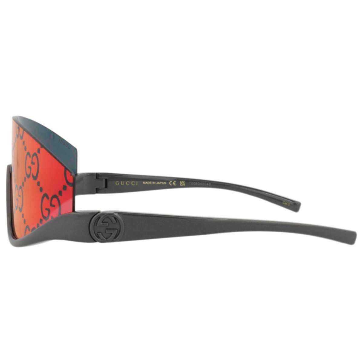 Gucci Women's    Grey  Shield  Sunglasses