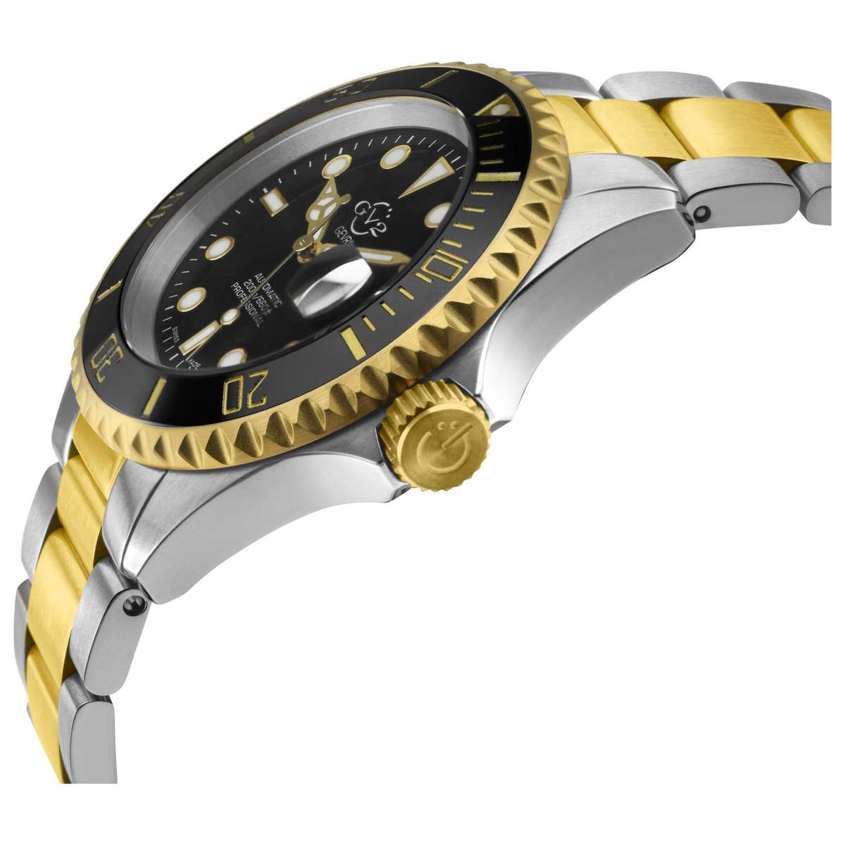 GV2 by Gevril Liguria  Automatic  Black Dial  Men's  Watch
