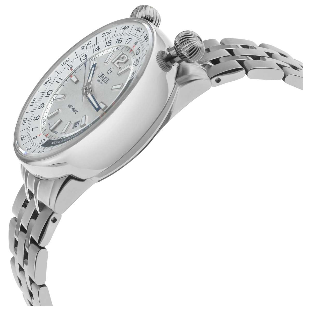 Gevril Wallabout  Automatic  Silver Dial  Men's  Watch