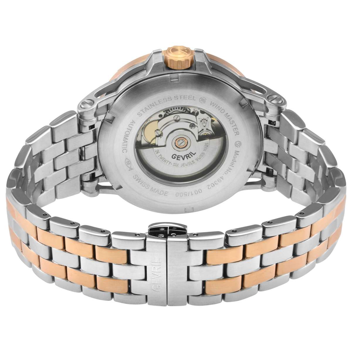 Gevril Wind Master  Automatic  Blue Dial  Men's  Watch