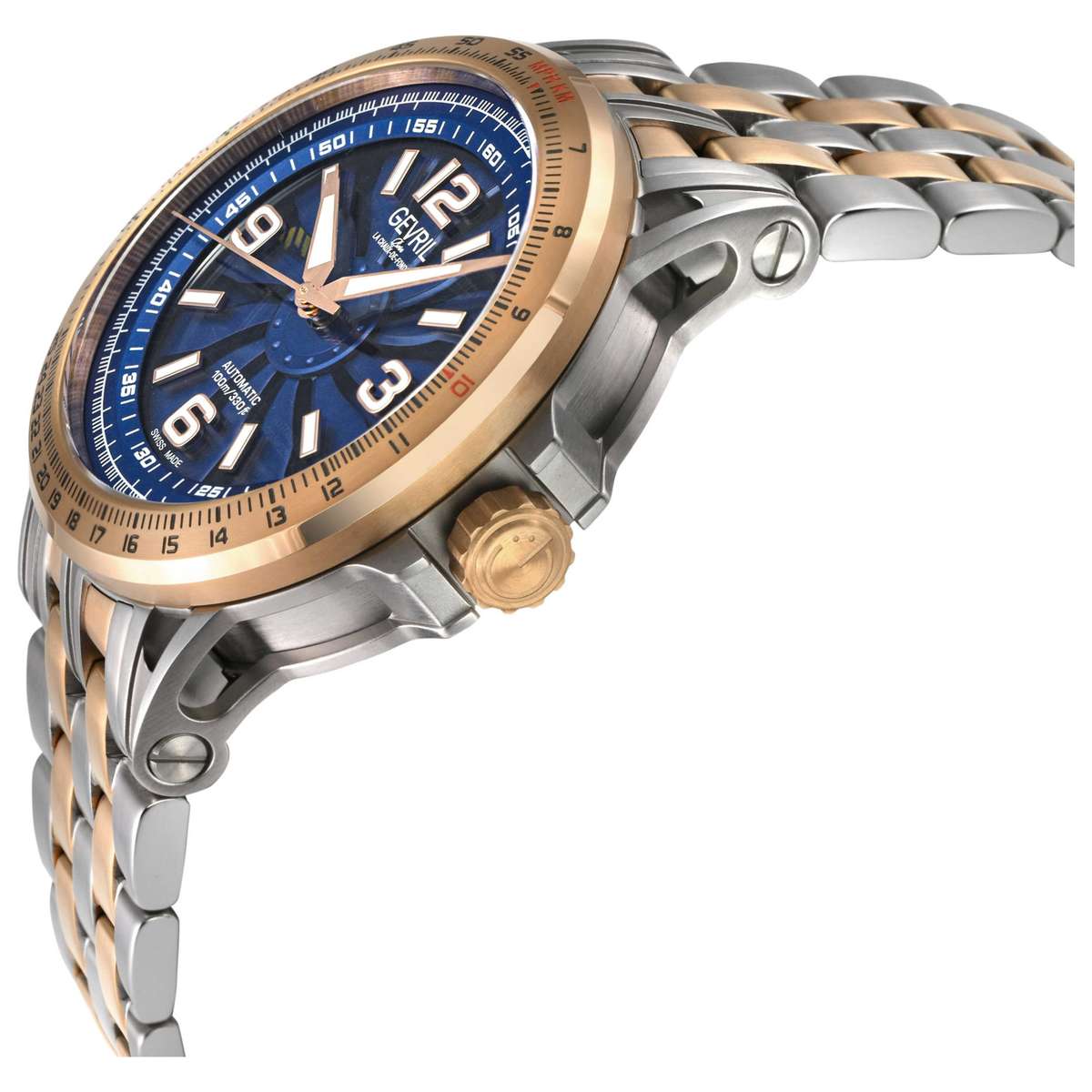 Gevril Wind Master  Automatic  Blue Dial  Men's  Watch