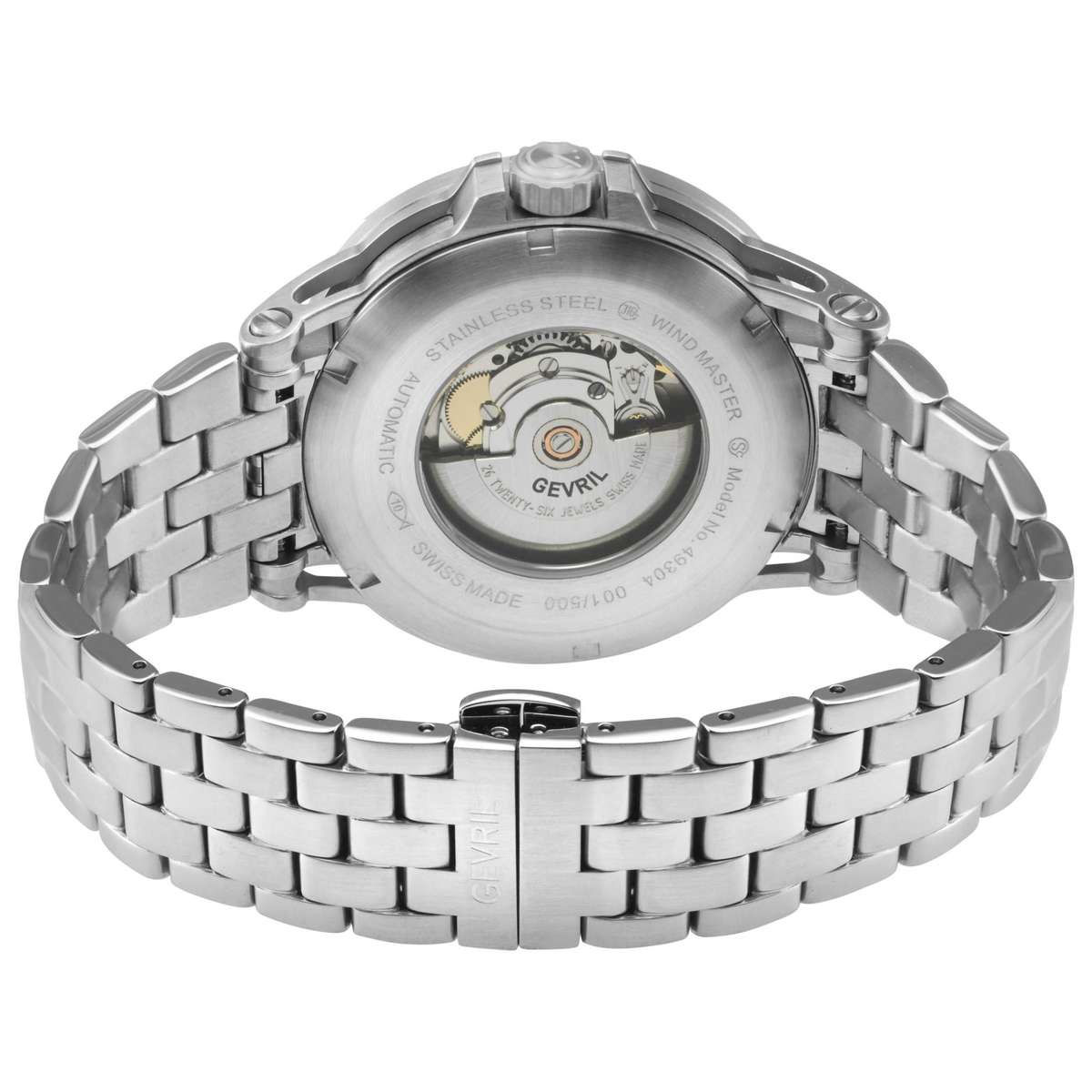 Gevril Wind master  Automatic  White Dial  Men's  Watch