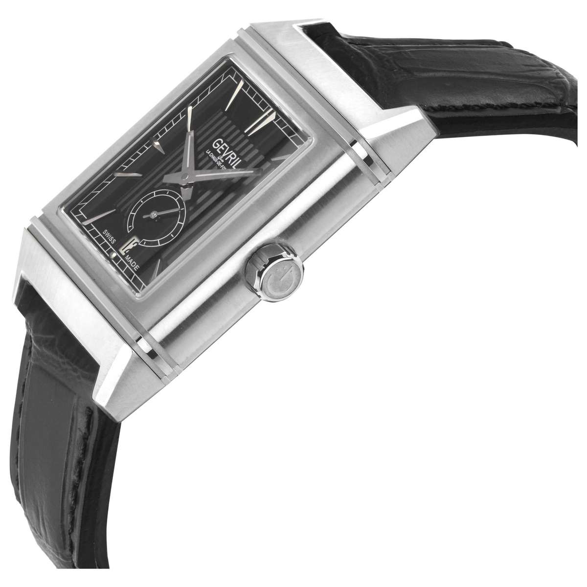 Gevril Time Square  Automatic  Black Dial  Men's  Watch