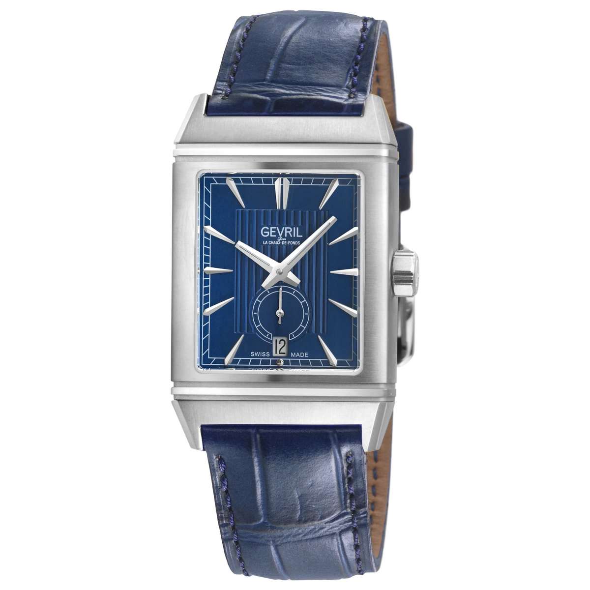 Gevril Time Square  Automatic  Blue Dial  Men's  Watch