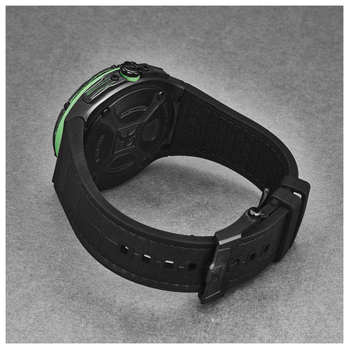 Franck Dubarry Crazy Wheel  Automatic  Black Dial  Men's  Watch