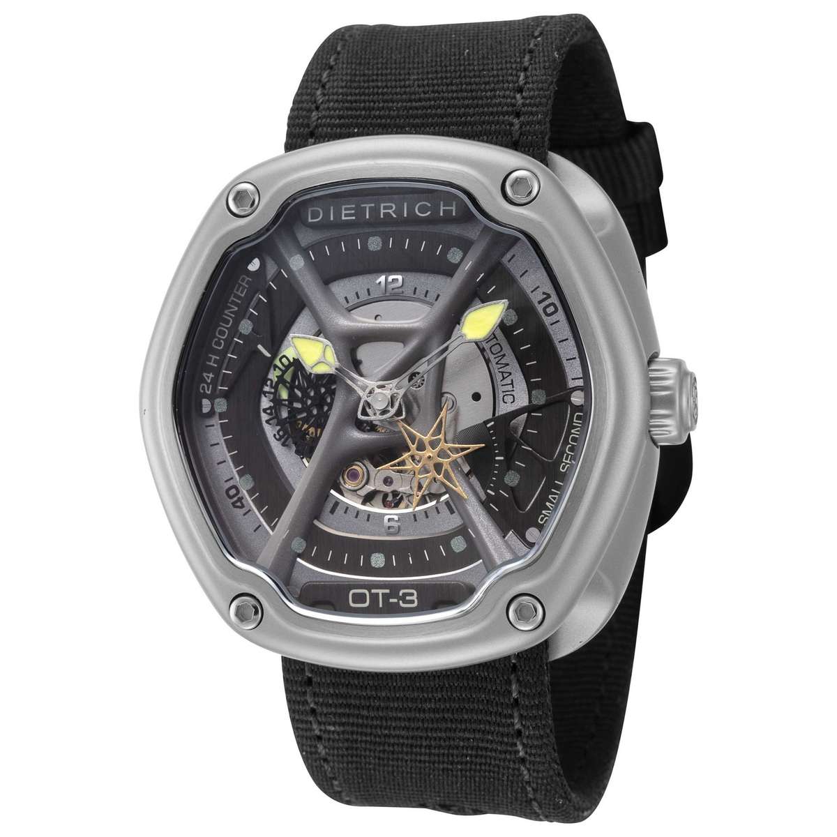 Dietrich Organic Time  Automatic  Skeleton Dial  Men's  Watch