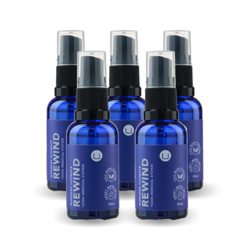 30ml REWIND Clinoptilolite Spray  5 Pack