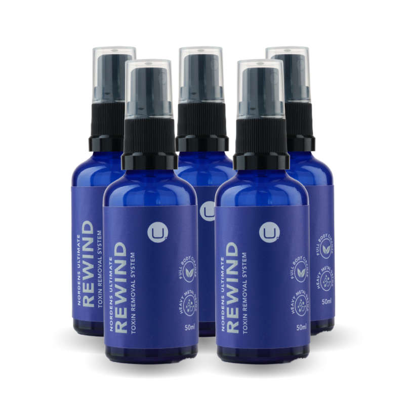 50ml REWIND Clinoptilolite Spray  5 Pack