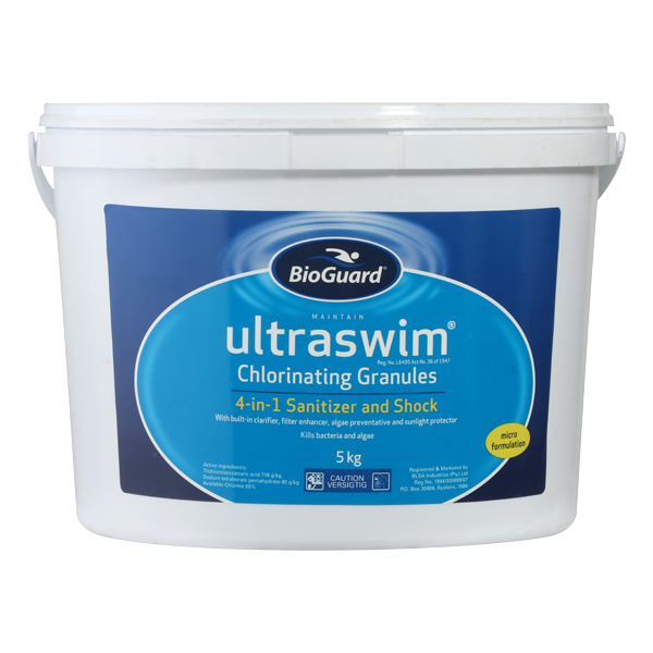 POOL CHLORINE BIOGUARD ULTRASWIM 5Kg TRI-CHLOR
