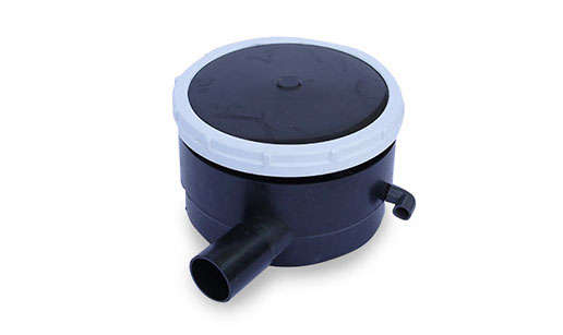 KOI POND BOTTOM DRAIN 50MM ULTRAZAP WITH AIR DIFFUSER