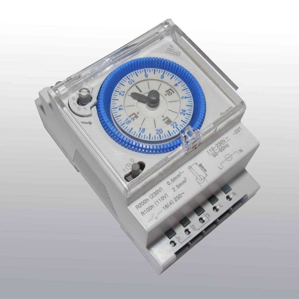 POOL TIME SWITCH ANALOGUE SWIMMING POOL TIMER WITH BACKUP BATTERY