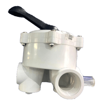 POOL FILTER MULTI PORT VALVE COMPLETE COLLINS STYLE THREADED (AQUAMAX)