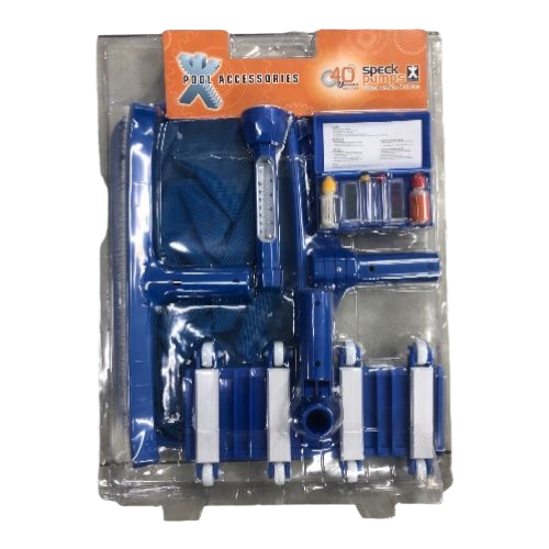 POOL MAINTENANCE KIT GUNITE DELUXE SPECK 5pc
