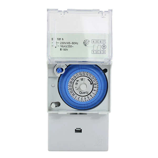 POOL TIME SWITCH WITH BACKUP BATTERY