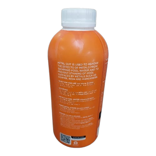 POOL METAL REMOVER WATERWELL METAL OUT 1LT