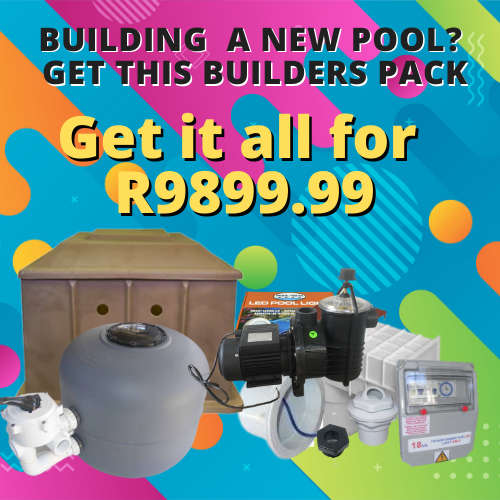 POOL BUILDERS PACK 1 - POOL, ELECTRICAL DB, WEIR, POOL LIGHT, AIMFLO,900X900 BOX
