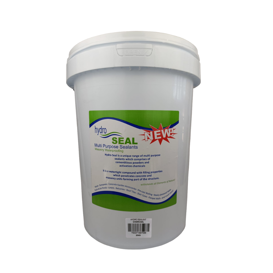 KOI POND WATERPROOFING HYDRO SEAL 25KG CHARCOAL