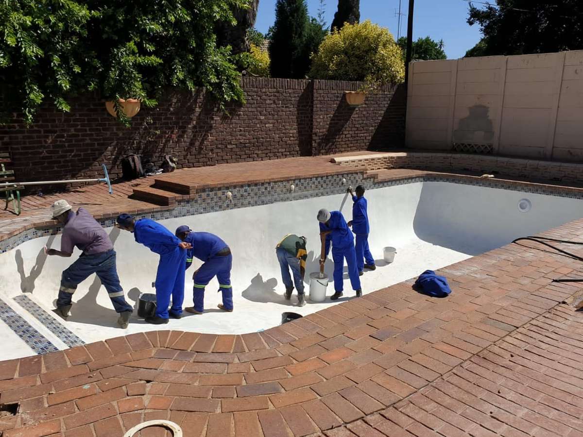 POOL COATING HYDROSEAL MARBLE WHITE/CHARCOAL 12.5kg