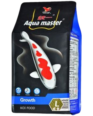 KOI FOOD AQUA MASTER GROWTH LARGE PELLETS - 5KG