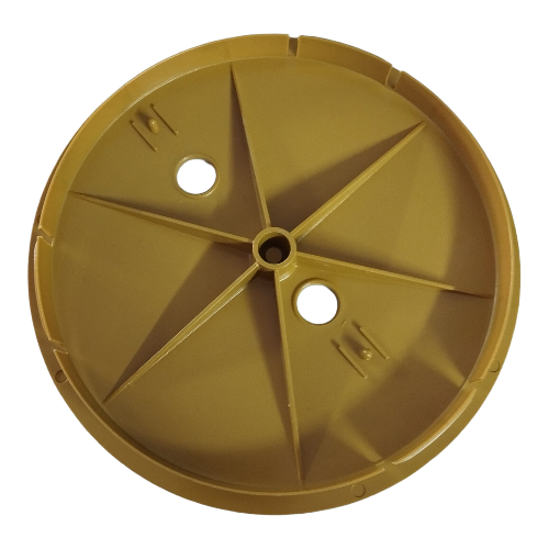 POOL WEIR SWIMQUIP DECK LID MUSTARD ORIGINAL