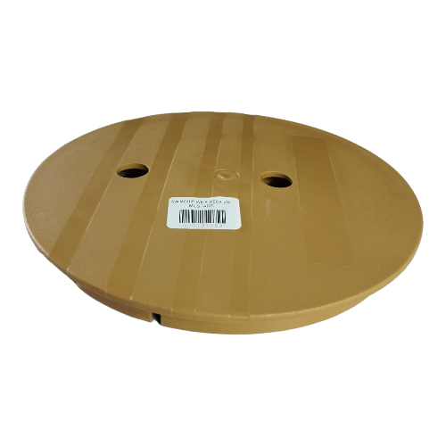 POOL WEIR SWIMQUIP DECK LID MUSTARD ORIGINAL