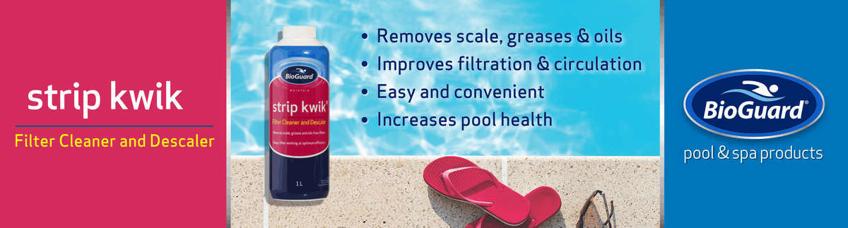 POOL FILTER SAND CLEANER BIOGUARD® STRIP KWIK®