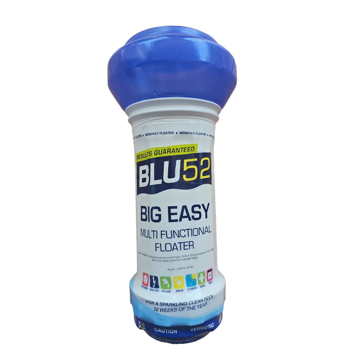 POOL FLOATER BLU52 BIG EASY STABILISED 1.6KG
