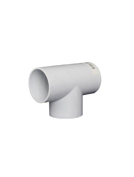 POOL FITTING PVC T-PIECE 50mm WHITE