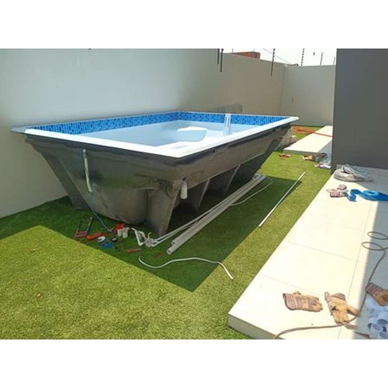 POOL ABOVEGROUND DIY VENUS FREE STANDING FIBREGLASS STARTER PACK