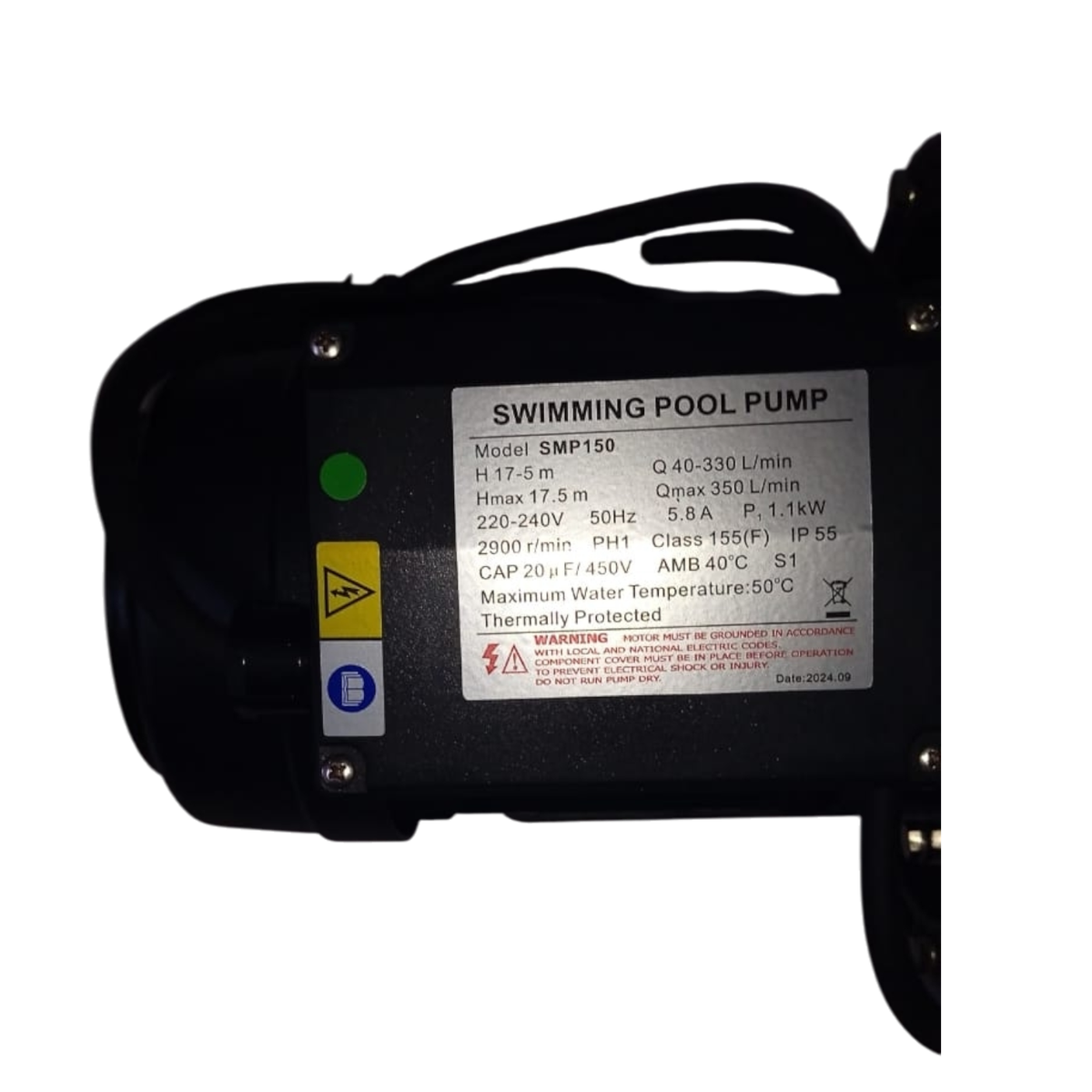 POOL PUMP 1.1KW STORM