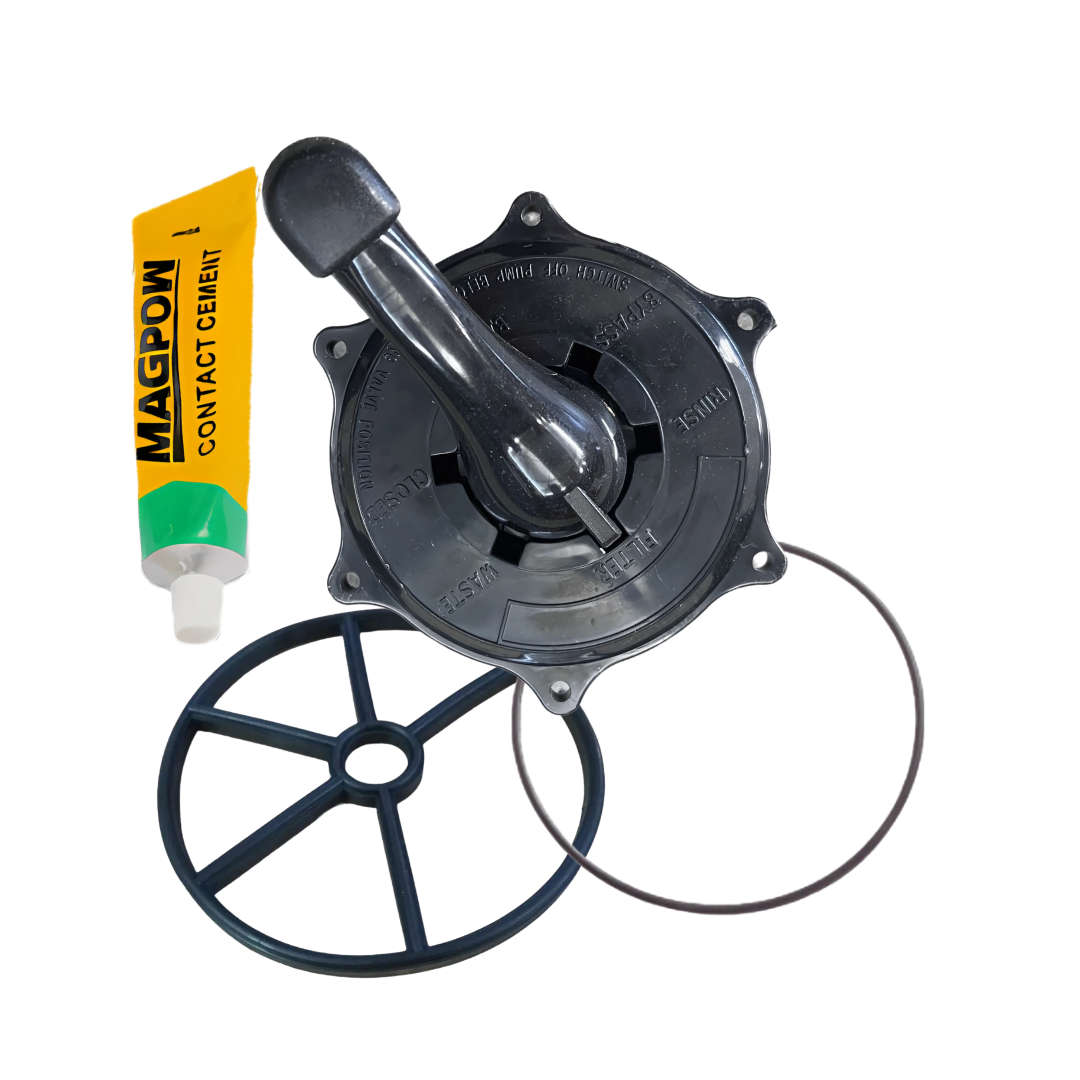 POOL FILTER MPV TOP KIT EARTHECO (BLACK)