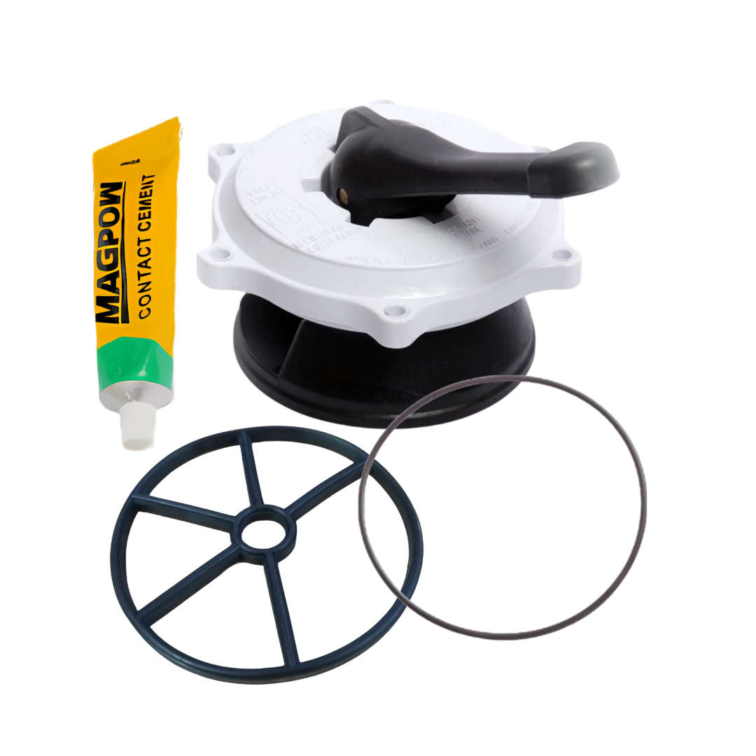 POOL FILTER MPV TOP KIT EARTHECO (WHITE)