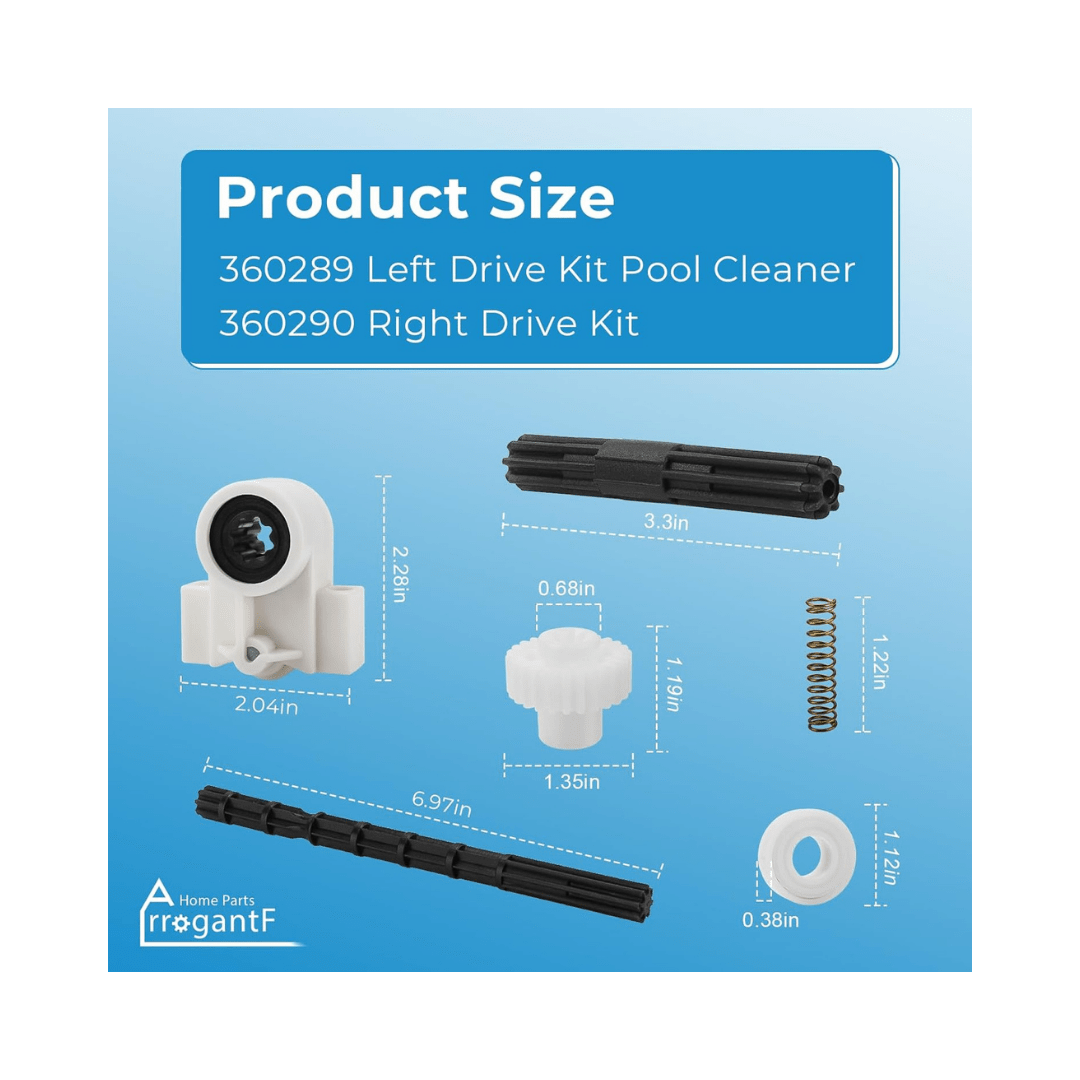 POOL CLEANER KREEPY KRAULY DOMINATOR DRIVE SHAFT KIT