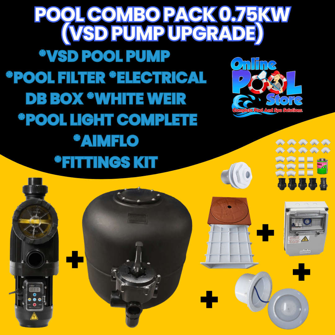 POOL COMBO PACK 0.75KW (VSD PUMP UPGRADE)