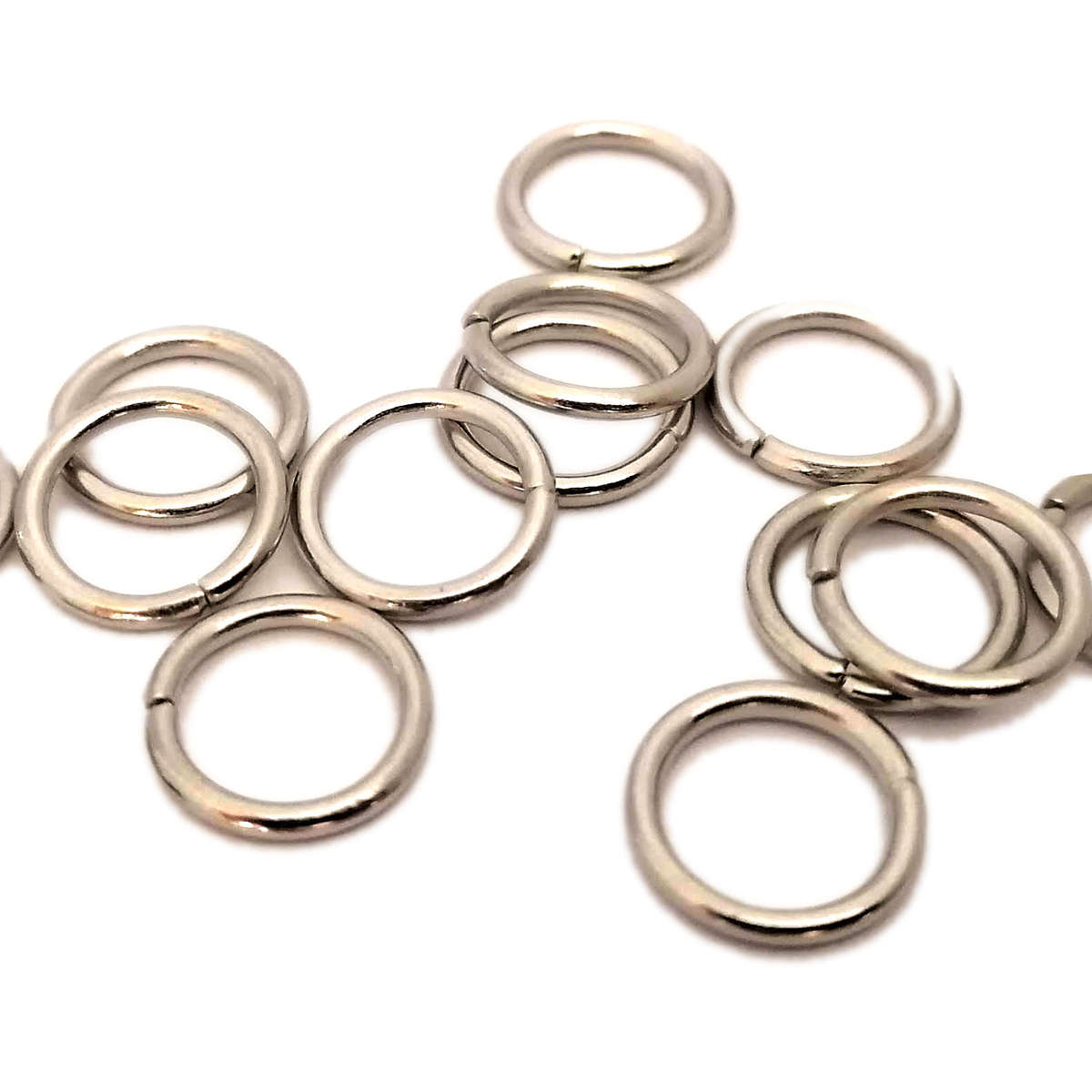 Jump ring 10mm, 50g per bag ~135pcs