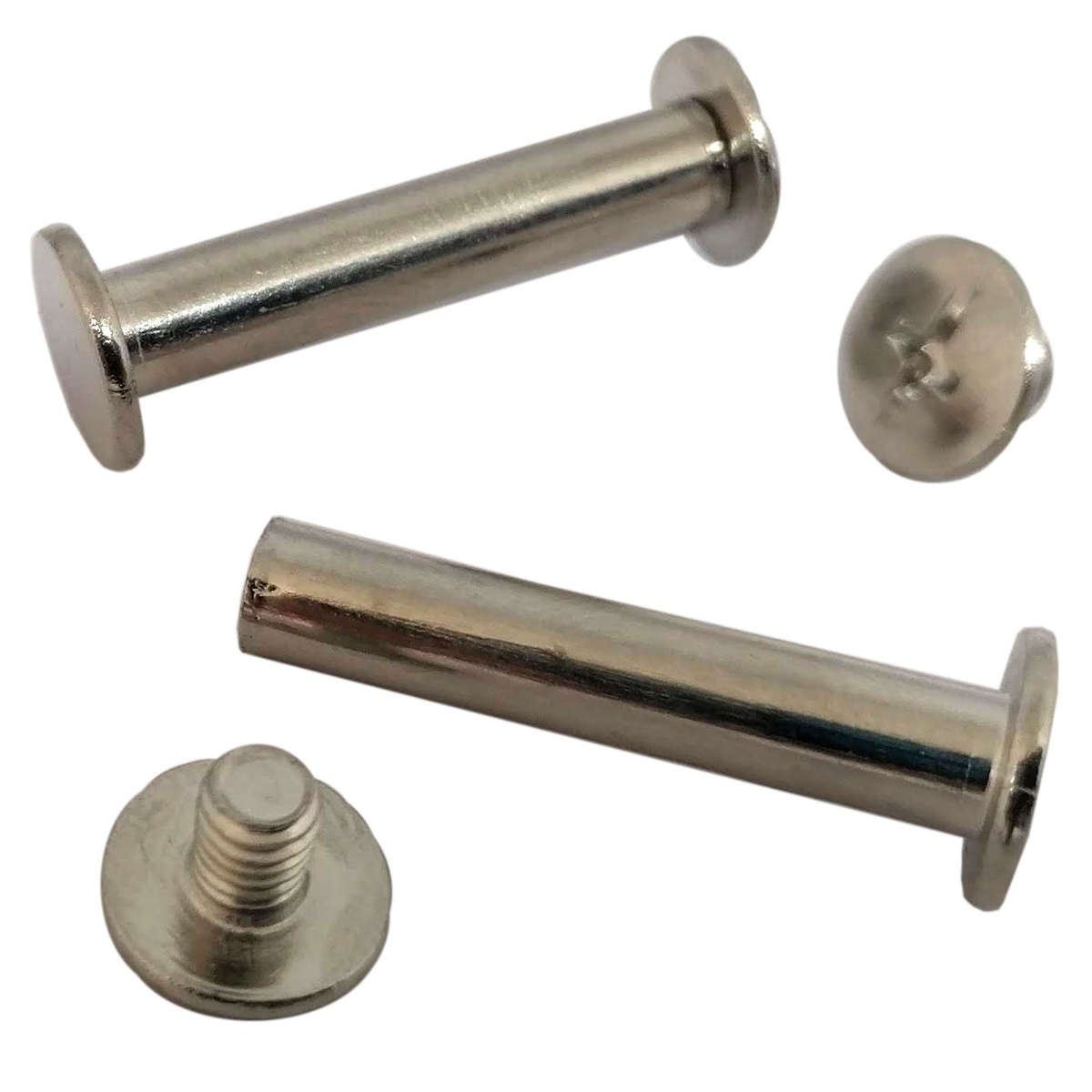 50pcs Interlocking screw  25mm, Inter screw, Interlock screw, Connecting screw, Binding bolt and nut