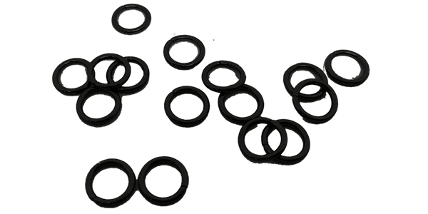 100pcs Jump ring 10mm, Black