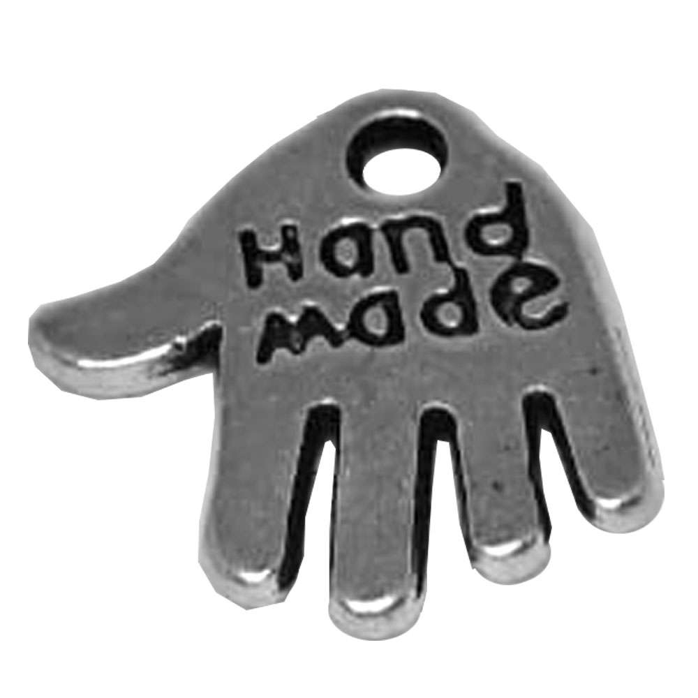 Charm, 15 identical -hand made- hand charms