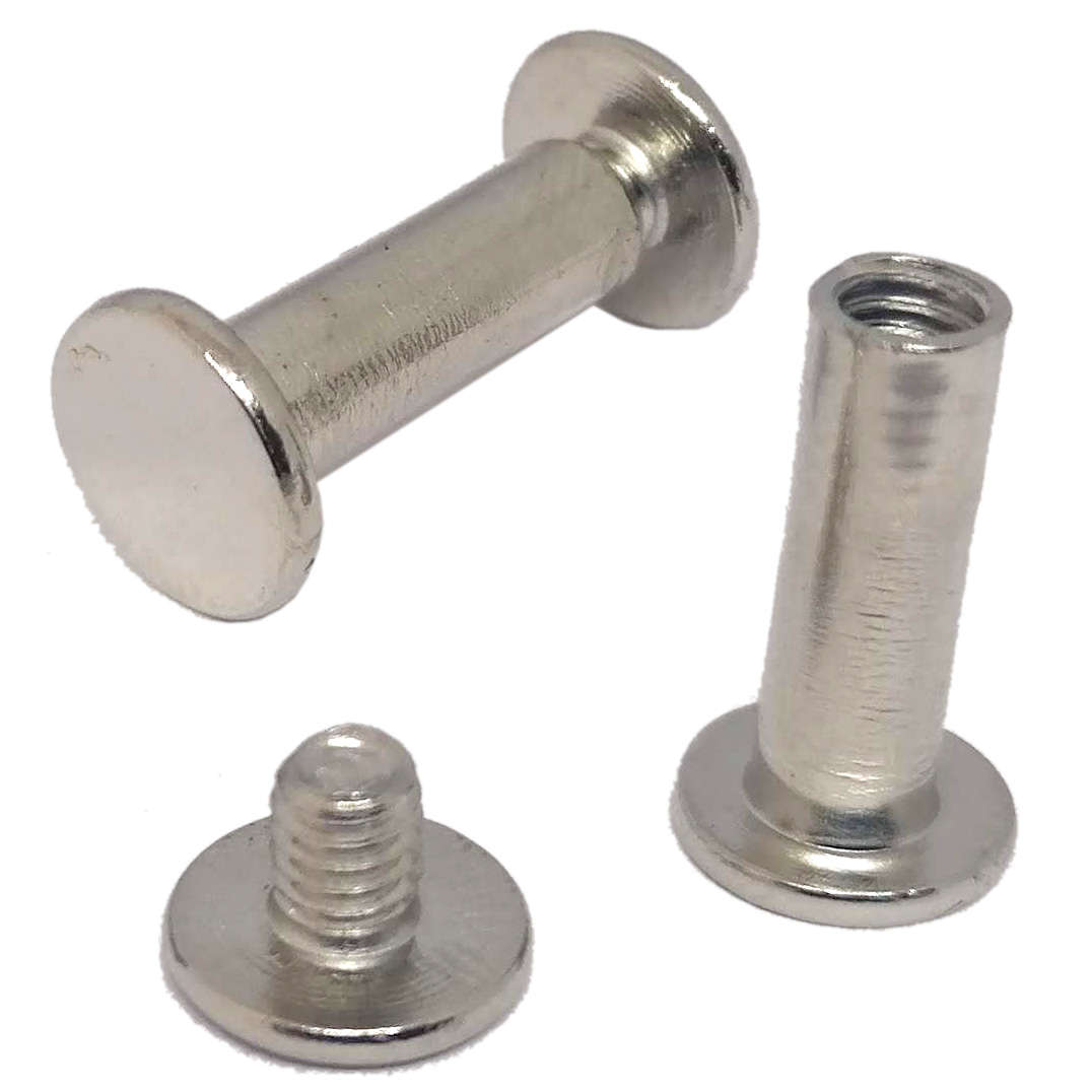 Interlocking screw, Stainless Steel, 15mm