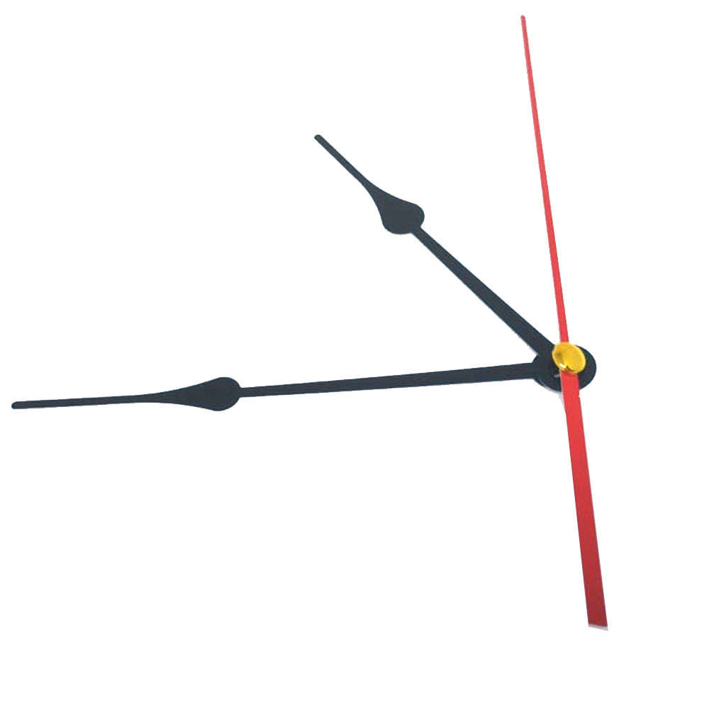 Clock set of hands (15) Black (Excluding movement)