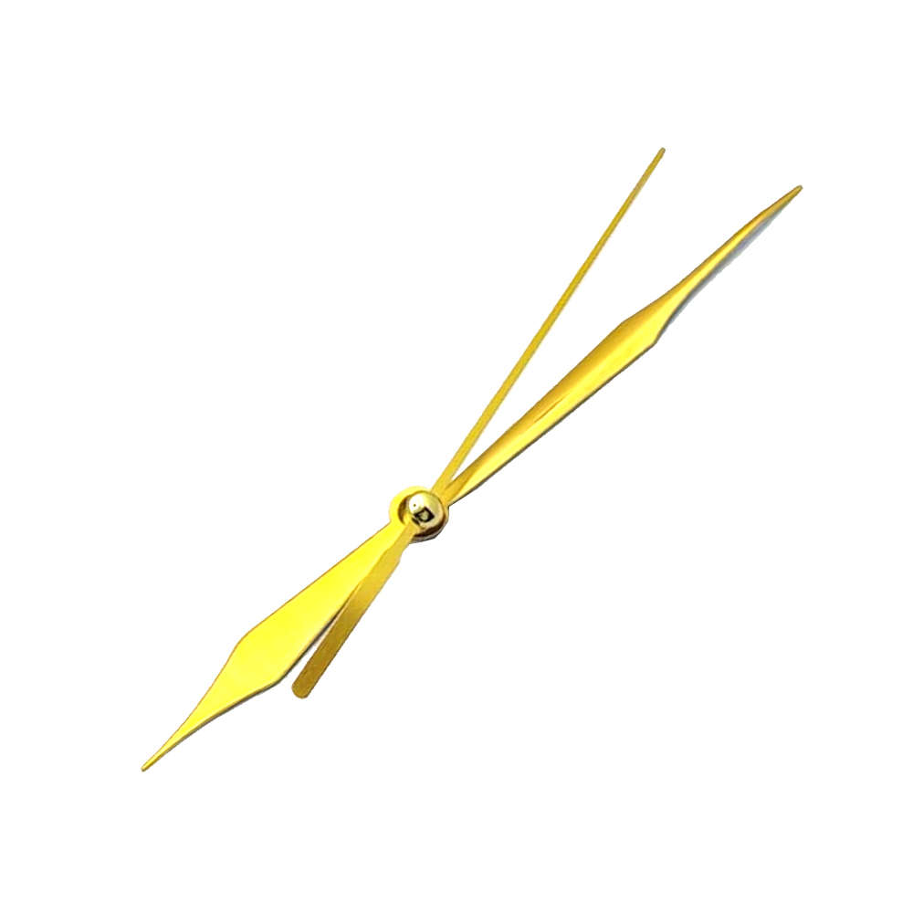 Clock set of hands - Gold (Excluding movement)