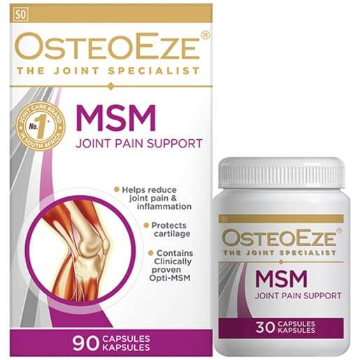 OsteoEze MSM Bundle 90+30 Caps