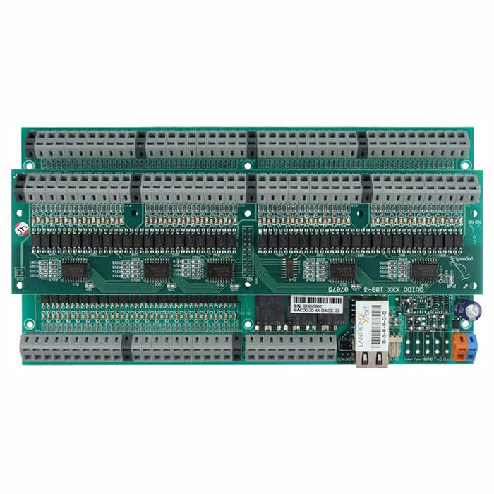 Quido ETH 100/3: 100 inputs, 3 outputs and thermometer