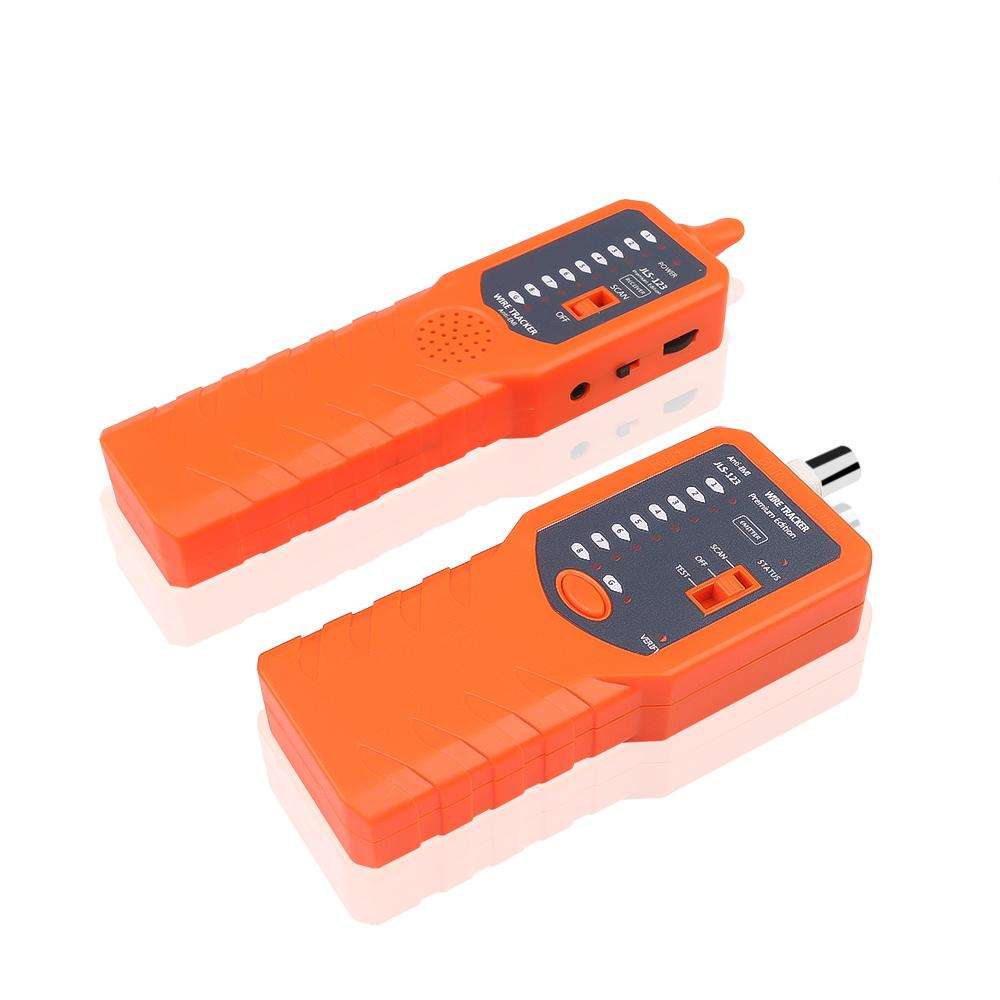 Paycheap RJ11 RJ45 BNC Network LAN Cable Tester Cable Wire Tracker Length Tester Anti-interference