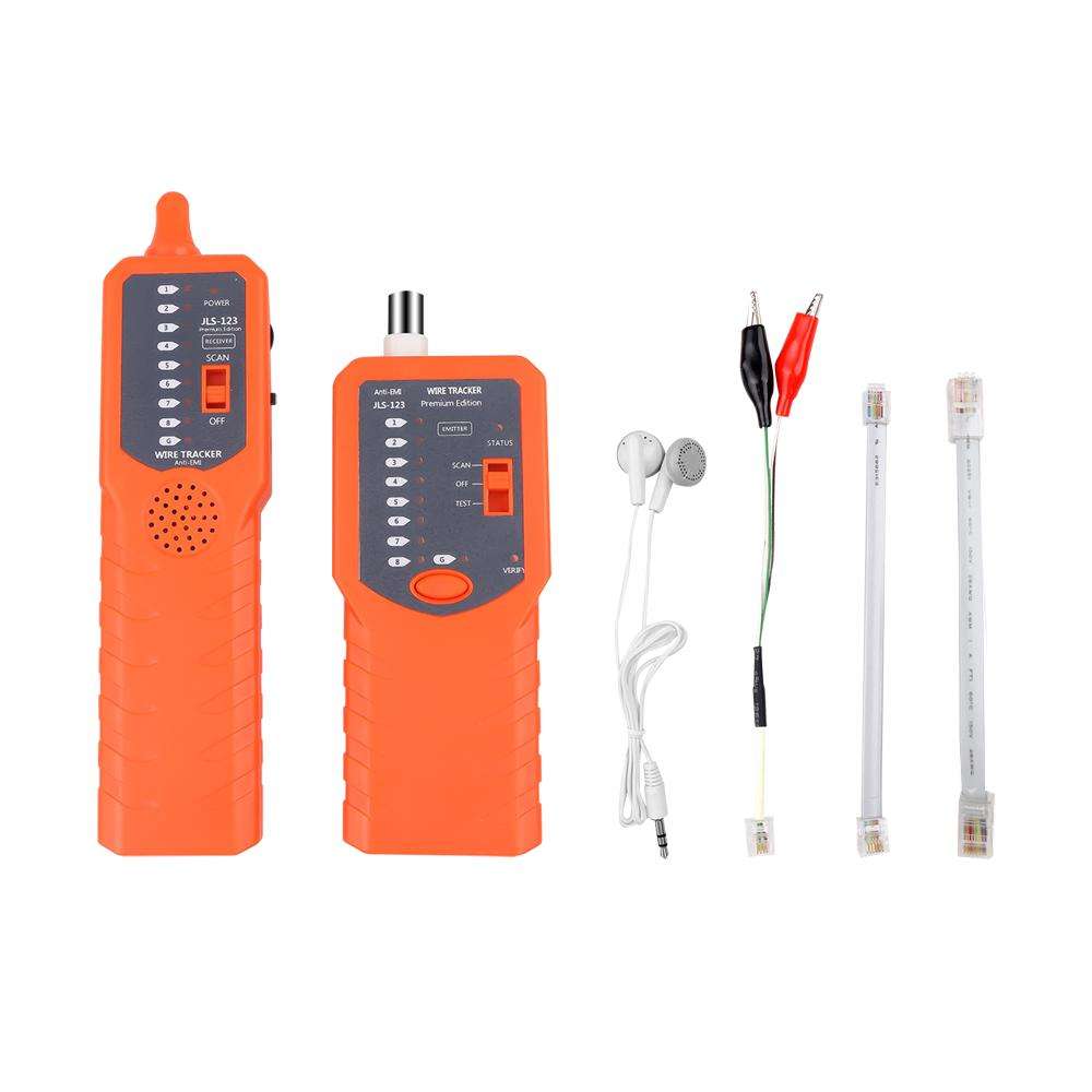 Paycheap RJ11 RJ45 BNC Network LAN Cable Tester Cable Wire Tracker Length Tester Anti-interference