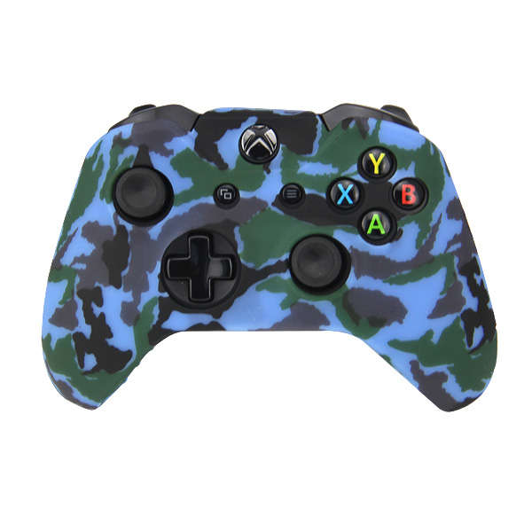 Paycheap Blue Camouflage Silicone Case/Skin For Microsoft Xbox One Controller
