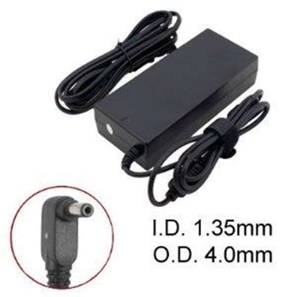 Replacement Asus Laptop Charger - AC Adapter Power Supply Cord 19V 1.75A 33W Pin Size 4.0mm x 1.35mm