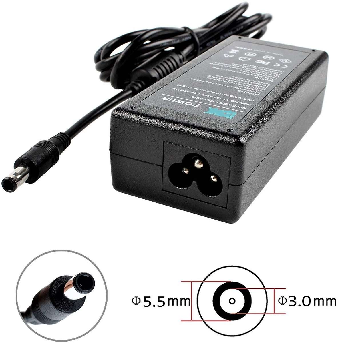 Replacement Laptop Charger For Samsung R510  19V 4.74A 90W