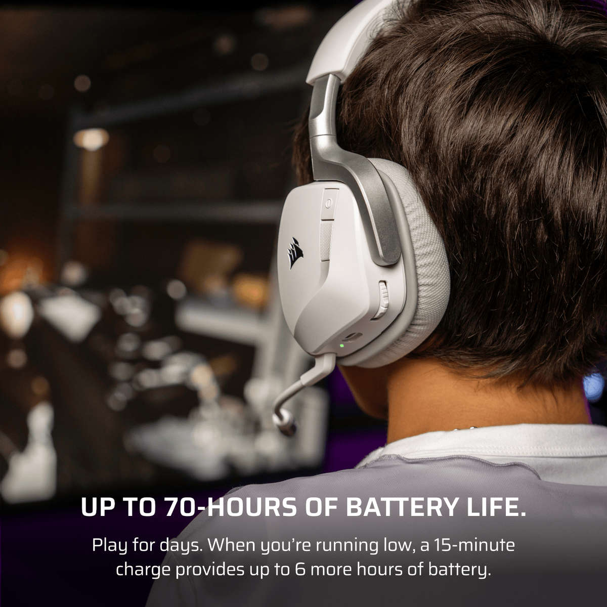 CORSAIR VOID v2 WIRELESS Gaming Headset - White
